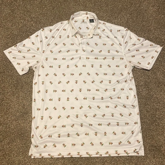 Backspin golf threads Gopher Polo. Size XL - Picture 1 of 5